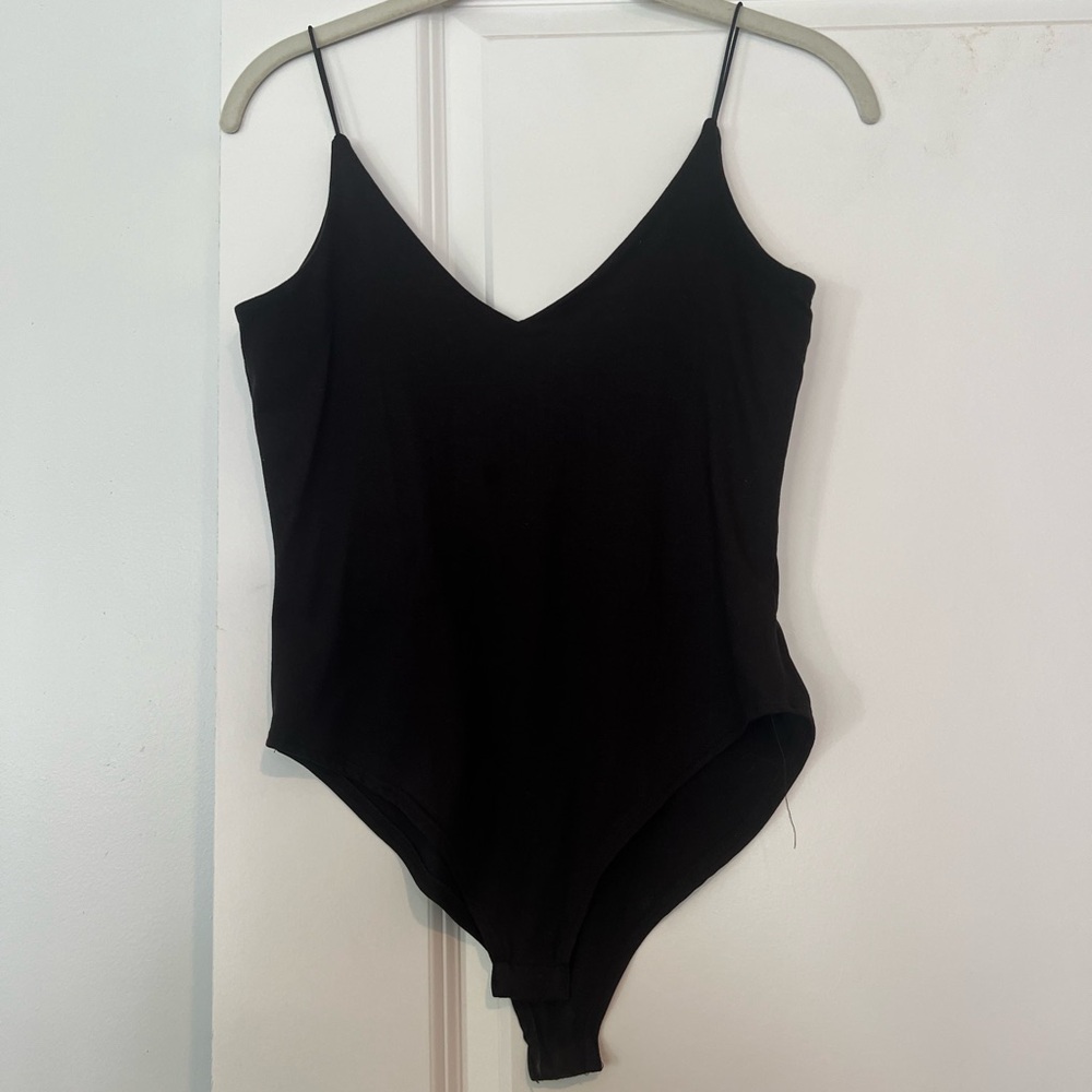 Gaze Black Bodysuit